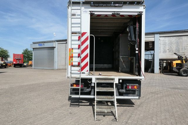 Box truck, Crane truck Mercedes-Benz 1318 Atego 4x2, DOKA, Servicwagen, AHK,Werkstatt: picture 5