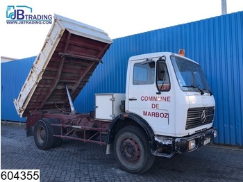 Tipper Mercedes-Benz 1617 Manual, Steel suspension, Hub reduction: picture 1