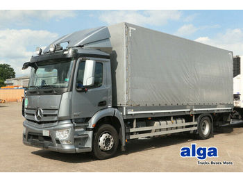 Curtain side truck Mercedes-Benz 1833 Antos 4x2, Spoiler, 1,5to. LBW, Euro 6, AHK: picture 1