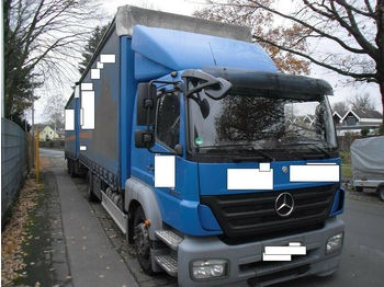 Curtain side truck Mercedes-Benz 1833 Plane Jumbozug + TüV 08/2021+Nutzlast 22to1: picture 1