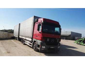 Curtain side truck Mercedes-Benz 2544: picture 1