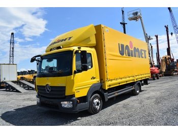 Curtain side truck Mercedes-Benz 816 L / Ladebordwand / Euro 6 / Abstandtempomat: picture 1