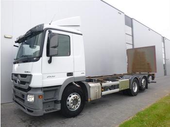 Cab chassis truck Mercedes-Benz ACTROS 2532 6X2 STEERING AXLE EURO 5: picture 1