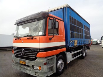 Curtain side truck Mercedes-Benz ACTROS 2535 + 3 PEDALS + 6X2: picture 1