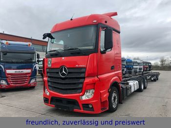 Container transporter/ Swap body truck Mercedes-Benz *ACTROS 2542*RETARDER*EURO 5*LIFT ACHSE *: picture 1