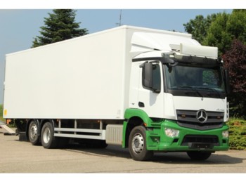 Box truck Mercedes-Benz ANTOS 2532 KOFFER/LADEBORDWAND/EURO 6/138tkm!!: picture 1