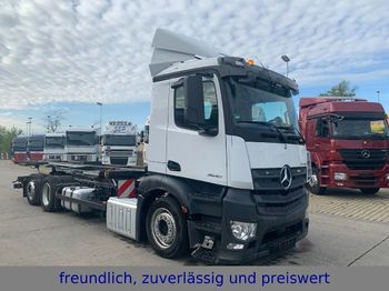 Container transporter/ Swap body truck Mercedes-Benz *ANTOS 2540*EURO 6*RETARDER*UMSETZER*LENKACHSE*: picture 1