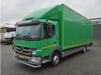 Box truck Mercedes-Benz ATEGO 1018 4x2 Euro5 - Jonkers 7.15m Laadbak - Zij deur met cargo lock - 1500kg Laadklep - Harhoutenvloer: picture 1