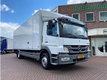 Box truck Mercedes-Benz ATEGO 1222L 4X2 KOFFER MIT LADEBORDWAND EURO5 HOLLAND TRUCK: picture 1