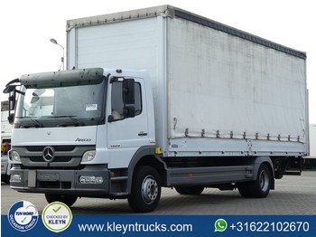 Curtain side truck Mercedes-Benz ATEGO 1229 manual airco: picture 1