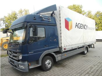Curtain side truck Mercedes-Benz ATEGO 822: picture 1