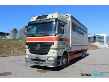 Curtain side truck Mercedes-Benz Actros 1841 4x2 Brücke...: picture 1