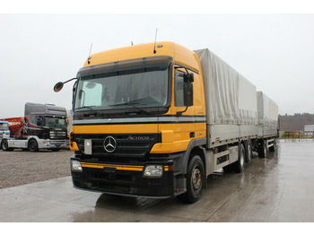 Curtain side truck Mercedes-Benz Actros 2548 6x2*4 Plane mit HB: picture 1