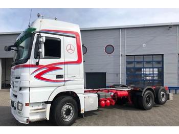 Container transporter/ Swap body truck Mercedes-Benz Actros 2551 V8 6x2 Hubreduction Retarder Very Good: picture 1