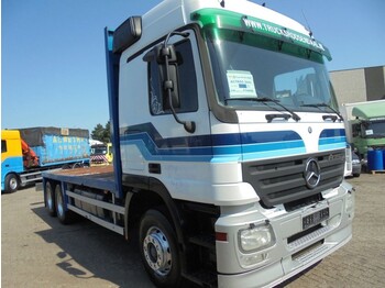 Dropside/ Flatbed truck Mercedes-Benz Actros 2643 + PTO + 6X2: picture 3