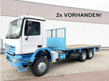Dropside/ Flatbed truck Mercedes-Benz Actros 3332/41 A 6x6 Actros 3332/41 A 6x6 eFH.: picture 1