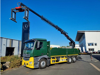 Dropside/ Flatbed truck MERCEDES-BENZ Antos