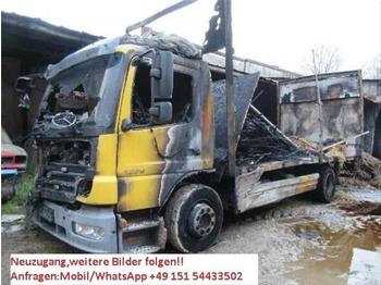 Curtain side truck Mercedes-Benz - Atego1229L Brandschaden: picture 1