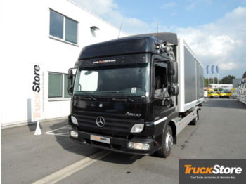 Box truck Mercedes-Benz Atego 1015 L-Fahrerhaus ABS Klima 4x2: picture 1