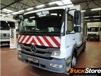Dropside/ Flatbed truck Mercedes-Benz Atego 1216 L S-Fahrerhaus ABS Klima 4x2 Euro5: picture 1