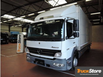 Box truck Mercedes-Benz Atego 1218 L S-Fahrerhaus ABS 4x2: picture 1