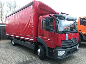 Curtain side truck Mercedes-Benz Atego 1224 BL  Pritsche Plane LBW 7100mm: picture 1