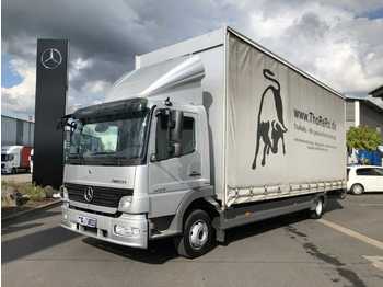 Curtain side truck Mercedes-Benz Atego 1224 L Curtainsider Pritsche + Plane: picture 1