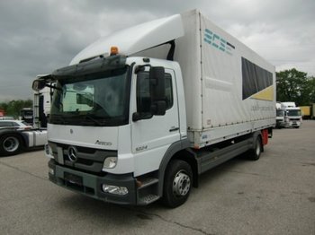 Curtain side truck Mercedes-Benz Atego 1224 Plane mit Ladebordwand,  Manual  Euro5: picture 1
