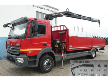 Crane truck MERCEDES-BENZ Atego 1524