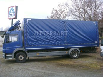 Curtain side truck Mercedes-Benz Atego 2 4-Zyl. 4x2 BM 970/2/4/6 1222  4x2 OM 924: picture 1