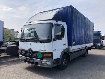 Curtain side truck Mercedes-Benz Atego 815  Ladebordwand: picture 1