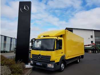 Box truck Mercedes-Benz Atego 816 Koffer + LBW Spoiler Spurhalte Euro6: picture 1