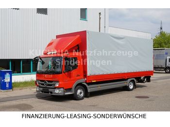 Curtain side truck Mercedes-Benz Atego 818L Pritsche 7,22m  LBW Klima Luftgef: picture 1