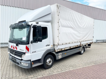 Curtain side truck MERCEDES-BENZ Atego 818