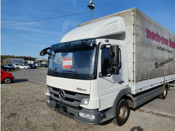Curtain side truck Mercedes-Benz Atego II 816L, Klima, LBW, Euro-5: picture 1