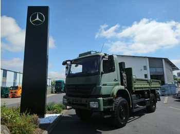 Curtain side truck Mercedes-Benz Axor 1829 A 4x4 Single Bereifung Expedition: picture 1