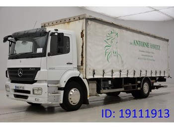 Curtain side truck Mercedes-Benz Axor 1833: picture 1