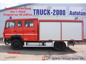 Box truck Mercedes-Benz LK 1124 4x4 Ziegler Feuerwehr TLF16/25 Wohnmobil: picture 1