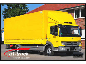 Curtain side truck Mercedes-Benz MB 918 / 818 BL  Atego, EURO 5, LBW, Luft,: picture 1