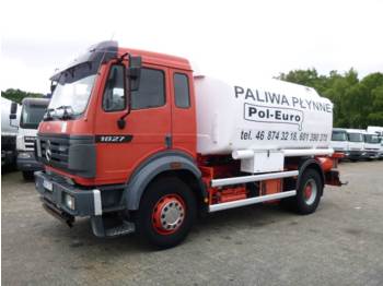 Tanker truck for transportation of fuel Mercedes SK 1827 4X2 fuel tank 16.9 m3 / 2 comp: picture 1