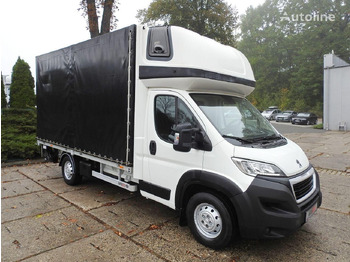 Curtain side truck PEUGEOT