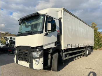 Curtain side truck RENAULT C 380