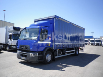 RENAULT D280.18 - Curtain side truck: picture 1