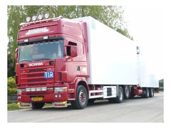 Scania 164-480 topline v8 - Refrigerated truck