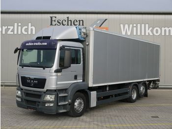 Refrigerator truck MAN TGS 26.320 6x2-2 LL, Frigoblock FK13, Seitentür