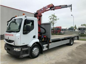 Dropside/ Flatbed truck Renault 18.270 dxi met HMF 1110k2. Euro 5: picture 1