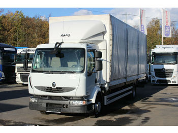 Curtain side truck Renault MIDLUM 220.12 P 4x2 , WHEELS 70%: picture 1