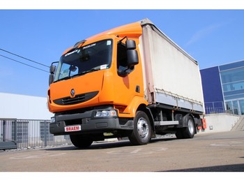 Curtain side truck Renault MIDLUM 220 DXI - EURO 5: picture 1