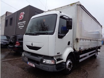 Curtain side truck Renault Midlum 180: picture 1