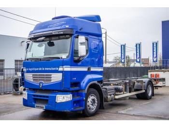 Container transporter/ Swap body truck Renault PREMIUM 380DXI+INTARDER+DHOLLANDIA: picture 1